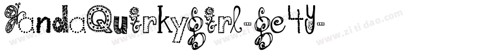 JandaQuirkygirl-ge4Y字体转换