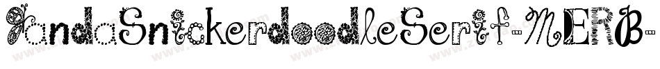 JandaSnickerdoodleSerif-MERB字体转换