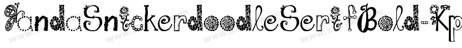 JandaSnickerdoodleSerifBold-KpnZ字体转换 JandaSnickerdoodleSerifBold-KpnZ字体转换