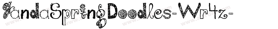 JandaSpringDoodles-Wr4z字体转换