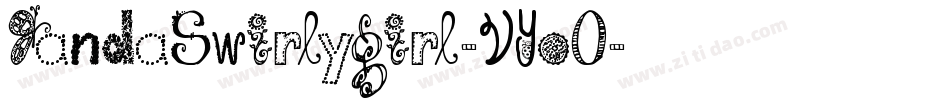 JandaSwirlygirl-VYo0字体转换