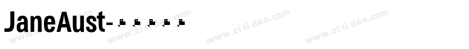 JaneAust字体转换
