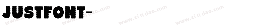 JustFont字体转换