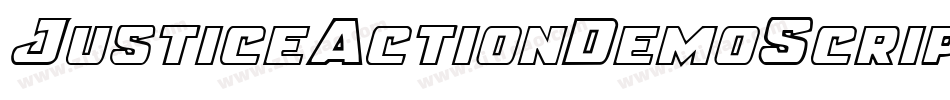 JusticeActionDemoScript-BWaD8字体转换