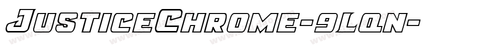 JusticeChrome-9lqn字体转换