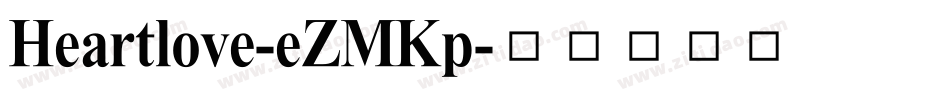 Heartlove-eZMKp字体转换