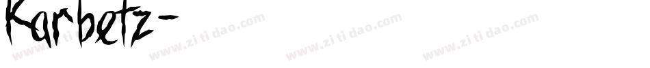 Karbetz字体转换