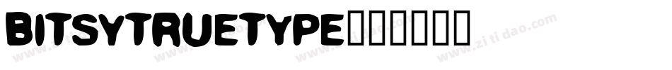 BITSYTrueType字体转换