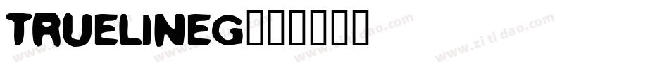 TrueLineG字体转换