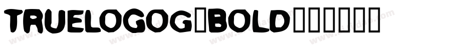 TrueLogoG-Bold字体转换