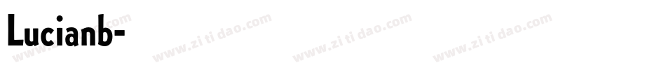 Lucianb字体转换