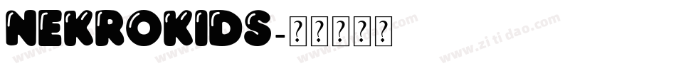 NekroKids字体转换