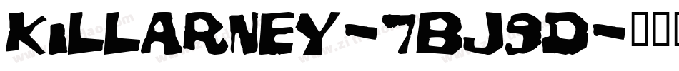 Killarney-7Bj9D字体转换