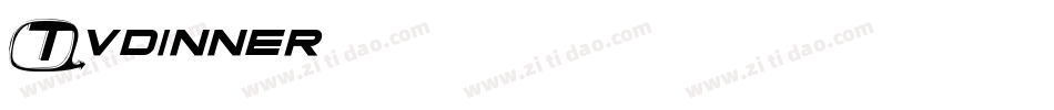 Tvdinner字体转换
