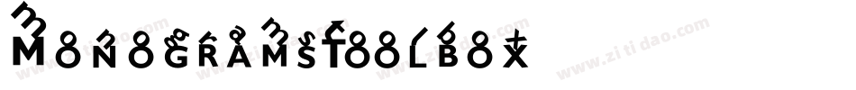MonogramsToolbox字体转换
