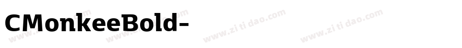 CMonkeeBold字体转换