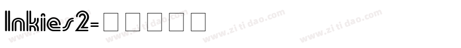 Inkies2字体转换