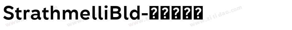 StrathmelliBld字体转换