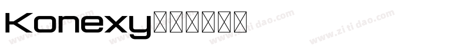 Konexy字体转换