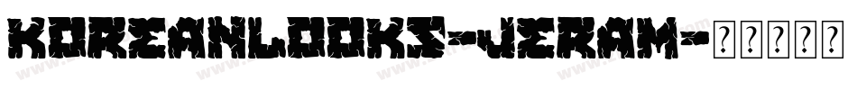 KoreanLooks-jErAM字体转换