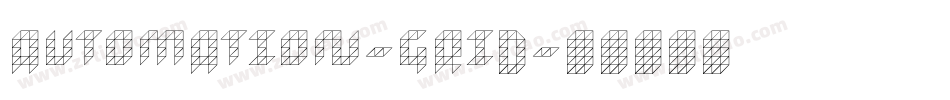 Automation-Grid字体转换