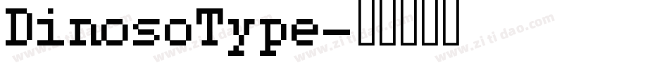 DinosoType字体转换