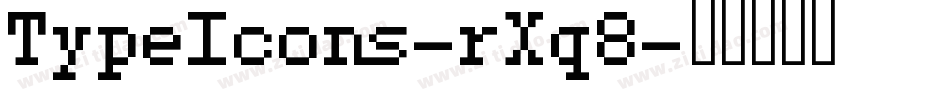 TypeIcons-rXq8字体转换