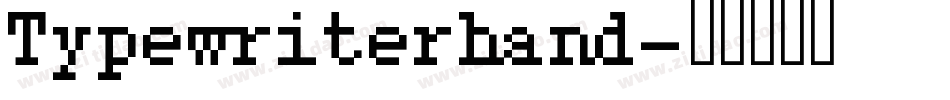 Typewriterhand字体转换