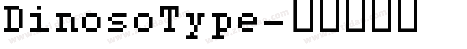 DinosoType字体转换