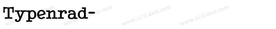 Typenrad字体转换