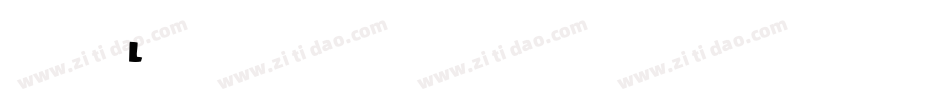 中旅l字体字体转换
