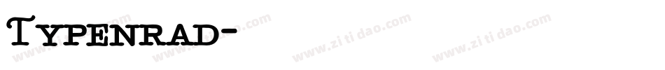 Typenrad字体转换