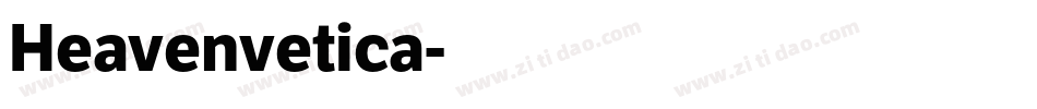 Heavenvetica字体转换