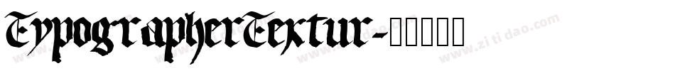 TypographerTextur字体转换