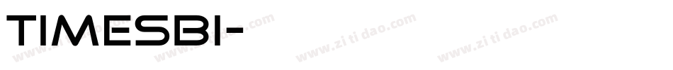 timesbi字体转换