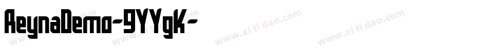 ReynaDemo-9YYgK字体转换
