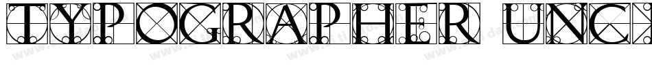Typographer-Uncialgotisch字体转换 Typographer-Uncialgotisch字体转换