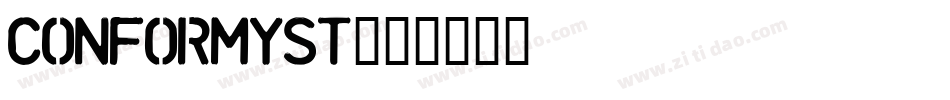 Conformyst字体转换