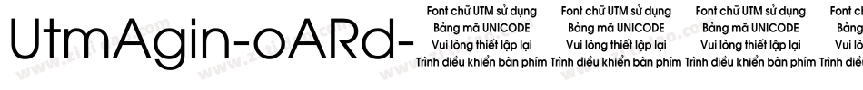 UtmAgin-oARd字体转换