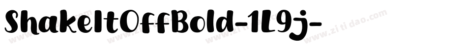 ShakeItOffBold-1L9j字体转换
