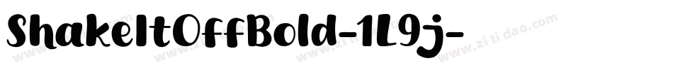 ShakeItOffBold-1L9j字体转换