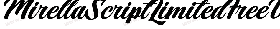 MirellaScriptLimitedFreeVersionvfb-zj1G字体转换