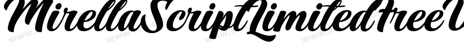 MirellaScriptLimitedFreeVersionvfb-zj1G字体转换