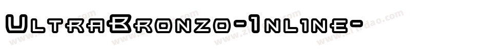 UltraBronzo-Inline字体转换