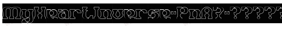MyHeartInverse-PnA7字体转换
