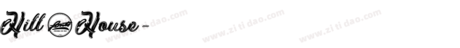 Hill_House字体转换