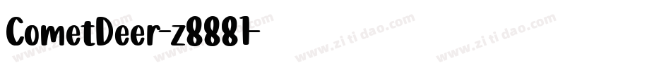CometDeer-z8881字体转换