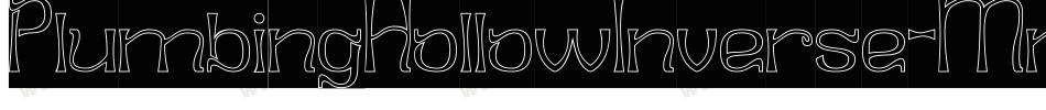 PlumbingHollowInverse-MnJn字体转换