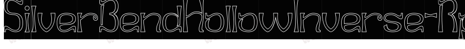 SilverBendHollowInverse-Rpp7l字体转换 SilverBendHollowInverse-Rpp7l字体转换