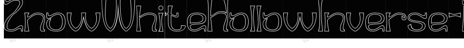 ZnowWhiteHollowInverse-Rp0jV字体转换